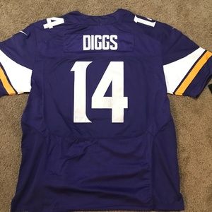 Nike, Shirts, Minnesota Vikings Stefon Diggs Jersey Stitched